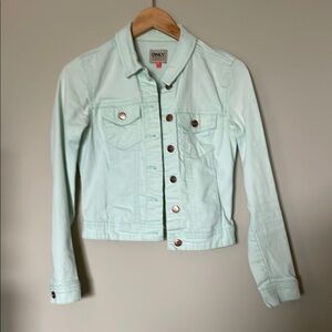 Only mint green Jean jacket